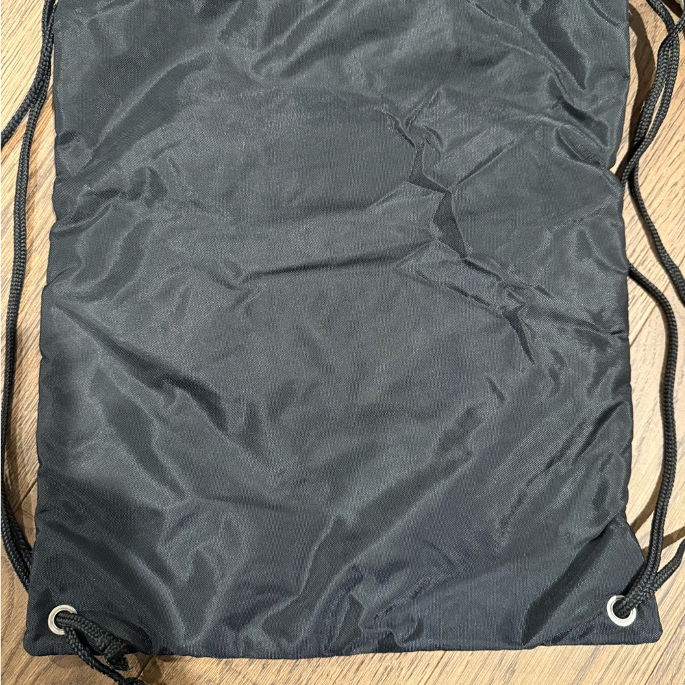 Disney Black Drawstring Backpack With Mickey Mous… - image 5